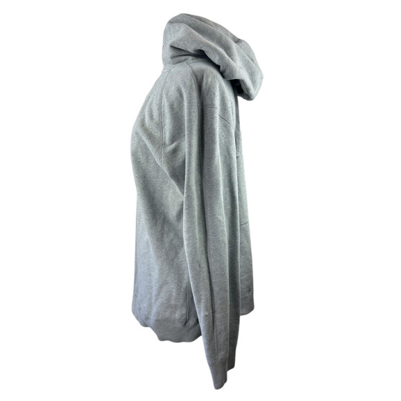 Reigning Champ Lockup Pullover Hoodie Heather Grey Spellout Sweatshirt XL *Flaw - Picture 7 of 15